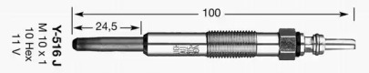 Свеча накаливания NGK 6416